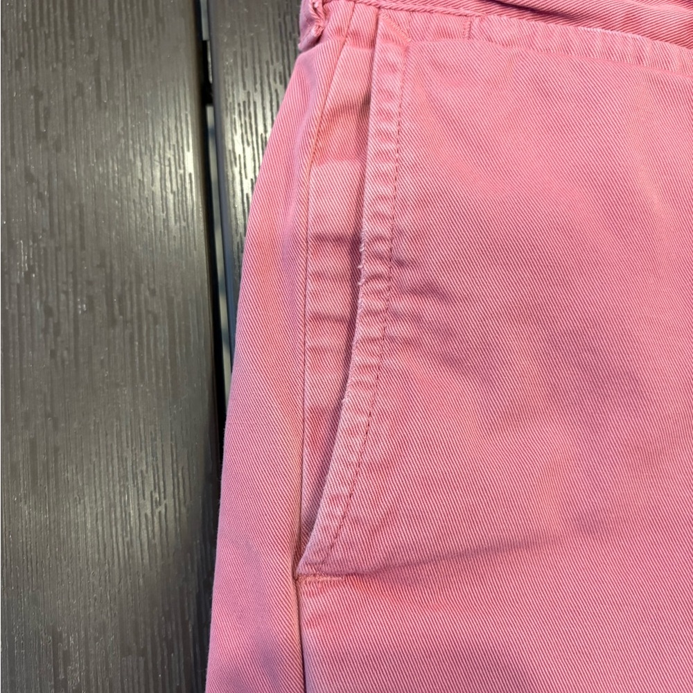 J. Crew Stanton Short Light Red/salmon 32” waist. 7” inseam - Picture 7 of 8